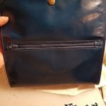Compagnon bleu canard poche dos